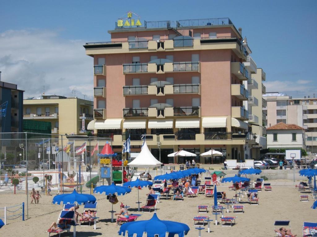 Hotel Baia Rimini Bagian luar foto